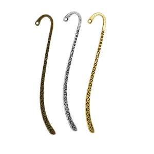 Marcapáginas de latón de diseño de lujo, accesorio artesanal hecho a mano - Product Image 1