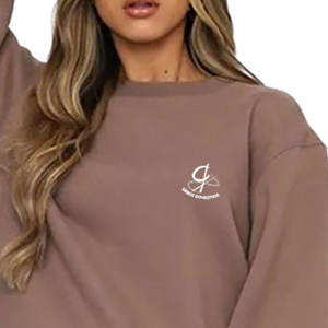 Survêtement de sport à capuche à manches longues personnalisable, taille plus, uni, pour la course à pied, broderie, coupe ajustée - Product Image 5