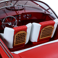 Bateau à moteur télécommandé Riva Aquarama peint, modèle de décoration nautique pour la maison, cadeaux de luxe, 89Lx23Wx25.4H Cm