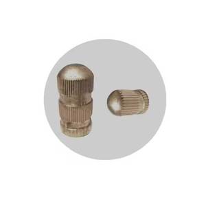 Inserts ronds en laiton robustes pour l'assemblage de plastique, de bois et de matériaux composites - Product Image 2