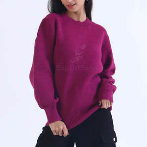 Suéter Casual de Punto con Tela Suave y Ajuste Elegante, Suéter Cómodo con Textura Suave - Product Image 1