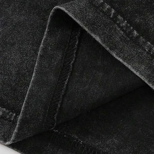 Últimas camisetas de gran tamaño impresas con pantalla de lavado ácido de moda para hombres 100% hombro caído de bambú de alta calidad nuevo diseño para Fitness - Product Image 5