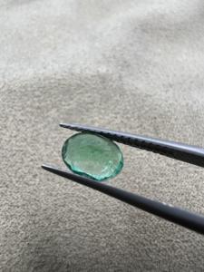 Uso del anillo de Esmeralda 100% Natural de alta calidad de Zambia sin tratar y sin calentar preciosa Esmeralda piedra preciosa suelta para uso de joyería - Product Image 4