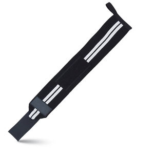 Customized Size Logo Colour Heavy Duty Cotton Adjustable Anti-Slip Fitness Gym <b>Wrist</b> <b>Weight</b> Lifting Straps Powerlifting Training - Product Image 6