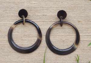 Pendientes hechos a mano de cuerno Diseño natural único Ligero y elegante Perfecto para el uso diario u ocasiones especiales - Product Image 6