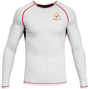 Sublimación de color personalizable Impreso Transpirable Rash Guard Hecho en Pakistán en cantidad a granel - Product Image 4
