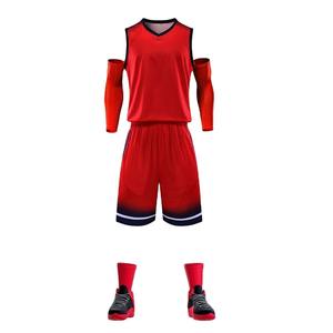 100% Polyester nouveauté adultes et enfants séchage rapide respirant extérieur unisexe vêtements de sport uniforme de basket-ball - Product Image 1