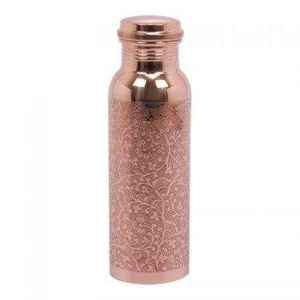 Trending Design Lemons Enamel Printed Pure <b>Copper</b> <b>Water</b> <b>Bottle</b> Good for Kids School Yoga Office Usage <b>Copper</b> <b>Water</b> <b>Bottle</b> - Product Image 5