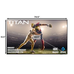 85 Inch Smart Outdoor <b>TV</b> Weatherproof with High Brightness for Garden Lighting - Product Image 5