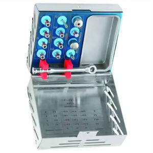 Kit de Fresas Dentales Trephine 2025, 8 Piezas, Implantes Quirúrgicos, Acabado Pulido, Caja Negra, Soporte para Fresas GRATIS, Manual, Acero Inoxidable, CCC - Product Image 3