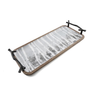 Vaisselle d'excellente qualité Plateau de service pour desserts Plateau de service pour aliments et petit-déjeuner Plateau de service - Product Image 6