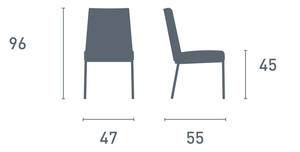 Chaise en bois massif, design classique et élancé, assise rembourrée pour un confort maximal. Meubles de salle à manger élégants et durables. - Product Image 4