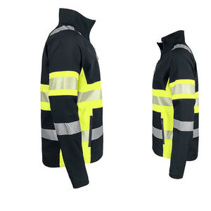 Chaqueta bomber Hi vis Chaqueta de seguridad laboral de alta visibilidad para hombres Chaquetas DE SEGURIDAD reflectantes de dos tonos de alta visibilidad para hombres - Product Image 6