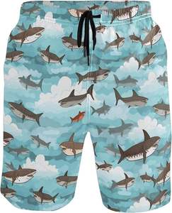 Shorts de Baño para Hombre de Secado Rápido, Elásticos en 4 Direcciones, para Playa, Surf, Pesca y Natación - Product Image 1