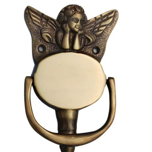 Pujador de Puerta de Latón Antiguo con Acabado de Zinc y Galvanizado, Herrajes para Hogar u Oficina, Precio al por Mayor Disponible - Product Image 1