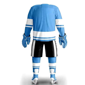 Uniforme de Hockey sobre Hielo para Hombre, Ropa Deportiva Transpirable y Ligera de Poliéster de Alta Calidad, Conjuntos de Uniforme de Hockey sobre Hielo Estilo OEM - Product Image 3