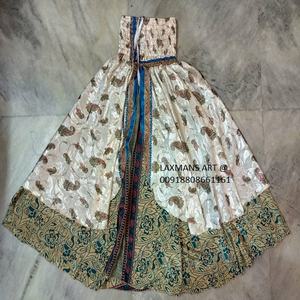 <b>Silk</b> Saree Women <b>Skirts</b> Dress <b>Silk</b> Saree Dress <b>Silk</b> Women Dress <b>Silk</b> Saree <b>Skirts</b> <b>Silk</b> Saree Garments Saree Dress <b>Silk</b> Saree Top - Product Image 2