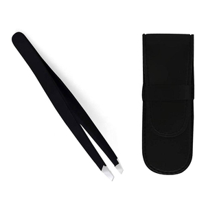 Pinces à épiler en acier inoxydable pointues personnalisées en gros - Écologiques et légères pour une épilation douce et facile - Product Image 6