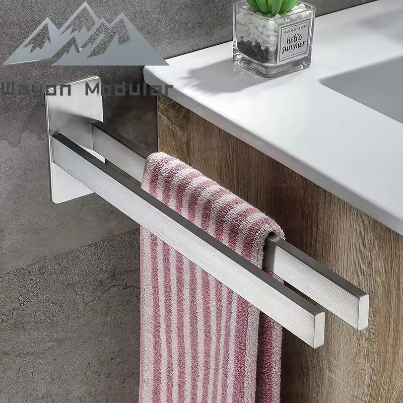 304 brushed silver square tube
