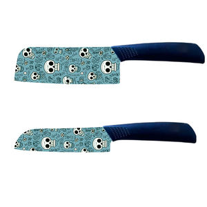 En stock Ensemble de couteaux de chef professionnels de qualité supérieure 9 pièces Lames en céramique de haute qualité Manche en plastique Durable Cadeau Noël 2026 - Product Image 1