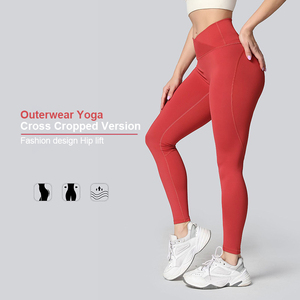 Femmes Gym taille haute brillant hiver butin Fitness mode respirant décontracté Leggings - Product Image 2