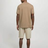 T-shirt pour homme en coton 100% facile à porter, coupe ample, haut tendance, séchage rapide, respirant, T-shirt surdimensionné pour homme
