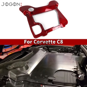 Couvre-carter moteur transparent en fibre de carbone véritable pour Chevrolet <span class=keywords><strong>Corvette</strong></span> C8 HTC Cabriolet 2020 2021 <span class=keywords><strong>2022</strong></span> 2023 2024 2025 Extérieur - Product Image 2
