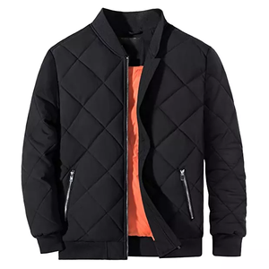 Chaqueta transpirable de alta calidad para hombre, chaqueta acolchada de manga completa, sistema de cremallera, chaqueta de ajuste Regular para hombre - Product Image 1