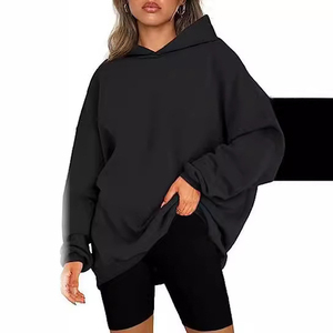 Conjunto de sudadera con capucha y pantalones de chándal de gran tamaño personalizable-Pedidos a granel para sudaderas con hombros caídos lisos - Product Image 4