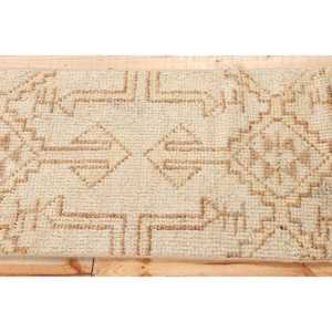 Turkish Rug, 1,6x12,5 ft Runner Rug, <b>Brown</b> Persian <b>Wool</b> Vintage Rug - Product Image 3