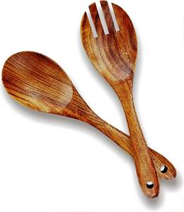 Utensilios para Ensaladas Ecológicos Aptos para Lavavajillas, Modelo Nuevo, Hechos en India para el Hogar y la Cocina - Product Image 3