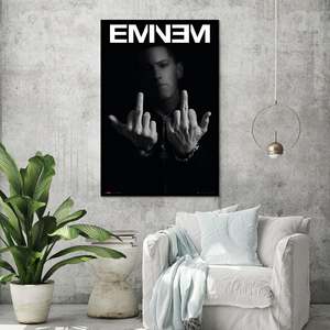 Póster Moderno de Eminem con Diseño de Dedo MMLP2 para Decoración de Pared - Product Image 2