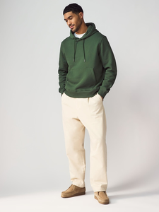 Custom Plain Oversized <b>Hoodie</b> Unisex Heavyweight Pullover Pocket <b>Hoodie</b> In <b>Green</b> Color <b>Hoodie</b> - Product Image 3