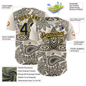 Maillot de baseball personnalisé authentique vente en gros tissu léger et durable respirant résistant à l'humidité construit pour le jeu - Product Image 6