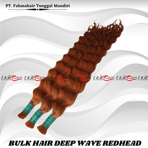 ผมแท้แบบชาวอินโดนีเซียผมเรมี่มัดผมแบบลอนผมมนุษย์จำนวนมากผมสวยหลากหลายสีรวมทั้งสีแดงที่มีคุณภาพ - Product Image 3