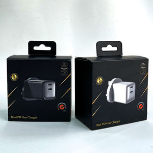 Boîtes d'emballage magnétiques avec insert en mousse personnalisé, imprimées, pour l'électronique grand public (chargeurs, écouteurs, stylos intelligents) - Product Image 1