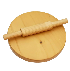 Rodillo de madera de alta calidad Pino y tablero con Chapati de cocina uso diseñador rodillo Chapati madera de acacia natural - Product Image 3
