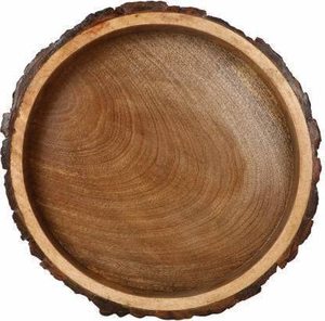 Bandeja de Madera Artesanal para Servir, Ecológica, Apta para Lavavajillas, Ideal para Celebraciones y Regalos Festivos, Decoración del Hogar al por Mayor - Product Image 1