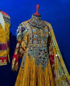 ชุดเดรสกุชิอัฟกันทำมือขายส่ง คุณภาพดีเยี่ยม ผ้าฝ้ายอัฟกันกุชิ พร้อมงานปัก - Product Image 5