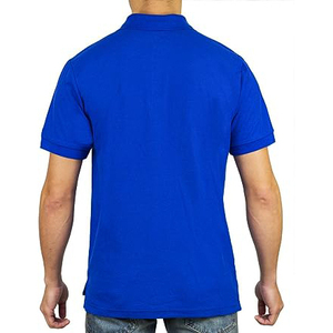 Polo personnalisé, Chemises en coton élasthanne pour hommes, Chemises polo pour hommes, conceptions avec logo brodé, Chemises en coton de haute qualité pour hommes - Product Image 2