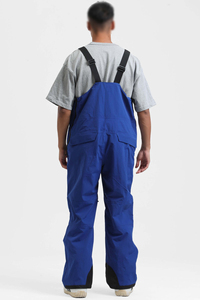 OEM Unisex Plus Size Ski Overall Warm Waterproof Windproof Breathable Gor-<b>Tex</b> Taped Seams Detachable Collar 100% Polyester - Product Image 4