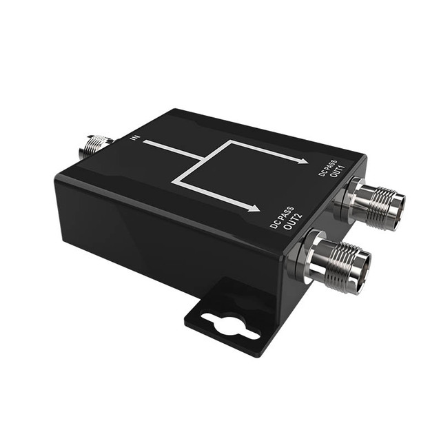 Antenna Distribution Bi-Directional Passive Antenna Splitter with BNC Ports for Wireless Microphone Antenna Distribution System