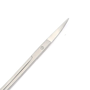 Blunt Médico Quirúrgico Hospital apósito tijeras rectas curvadas de acero inoxidable CE Iris tijeras curvadas Manual - Product Image 5