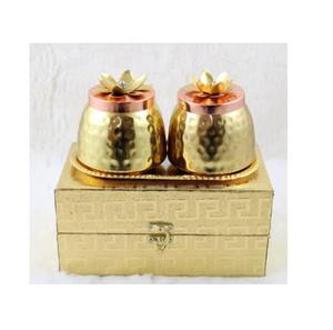 Uso de tarro de frutas secas decorativas de estilo americano para regalos de negocios en el hogar y decoración de Diwali de buena calidad - Product Image 1