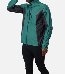 เสื้อแจ็คเก็ตกันลมแบบมีฮู้ด ปรับได้ ระบายอากาศดี ทนทาน มีซิป สำหรับผู้ชาย ทันสมัย ทนทาน สวมใส่สบาย - Product Image 4