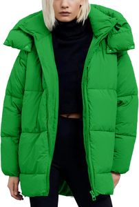 Veste matelassée unisexe à capuche imperméable et coupe-vent, style streetwear, personnalisable, multicolores, 2026 - Product Image 3