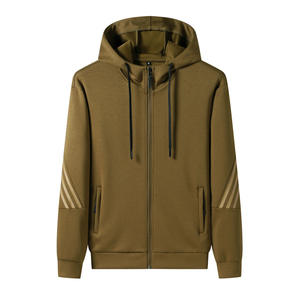 Personalizado 600 Gsm Peso pesado para Puff Print Hombres 100% Algodón Bordado Chándales Invierno Sudadera con capucha de gran tamaño Liso Teñido Sólido - Product Image 2