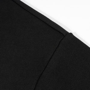 Logo personnalisé Blank Oversized Boxy Cropped Hoodies Sans Poche Hommes Poids Lourd 100% Coton French Terry 500 Gsm Hoodies - Product Image 5