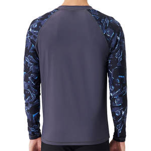 Rashguard de manga larga para hombre, estampado transpirable, para adultos - Product Image 2