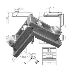 Joint d'angle <span class=keywords><strong>de</strong></span> cadre interne <span class=keywords><strong>de</strong></span> fenêtre 90 135, joint d'angle <span class=keywords><strong>de</strong></span> fenêtre en aluminium - Product Image 6